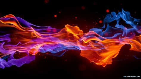 🔥 Download Description Red And Blue Fire Wallpaper In by @brianwilson | Red and Blue Fire ...