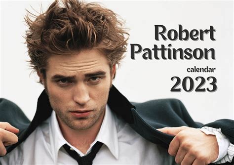 Robert Pattinson 2023 Calendar Printable - Etsy