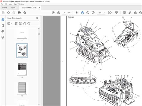 Ditch Witch SK650 Parts Manual PN 053-1010 - PDF DOWNLOAD - HeyDownloads - Manual Downloads