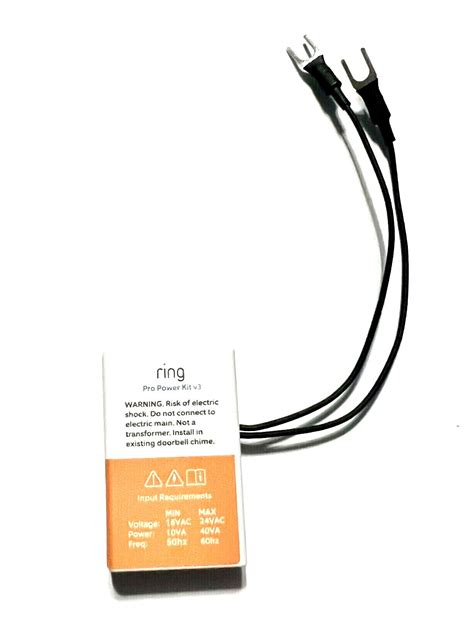 Ring Pro Power Kit Version 3 For Ring Video Doorbell Pro Spare Parts ...