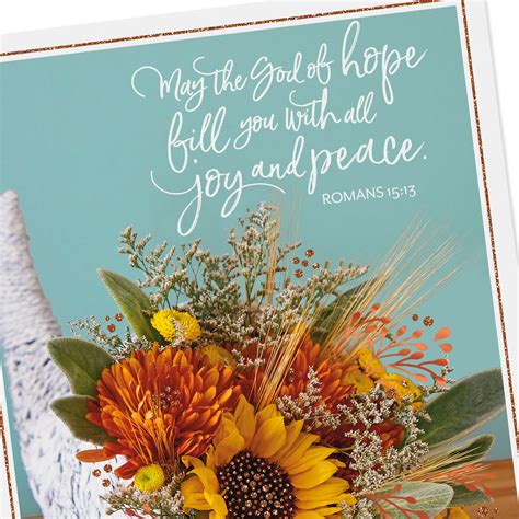 Thanking the Lord for You Religious Thanksgiving Card - Greeting Cards - Hallmark