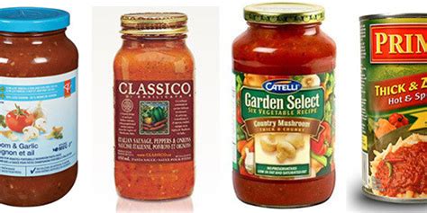 types of pasta sauce