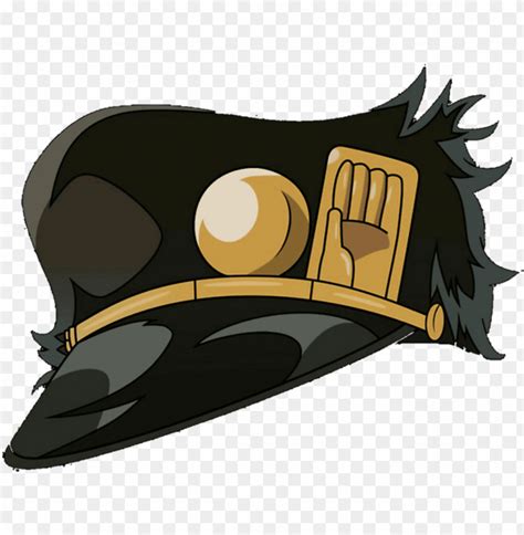 free PNG 433kib, 1086x890, jojo hat - jotaro kujo face PNG image with transparent background PNG ...