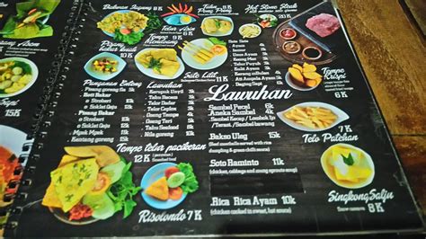 Daftar Menu dan Harga di House of Raminten Jogja