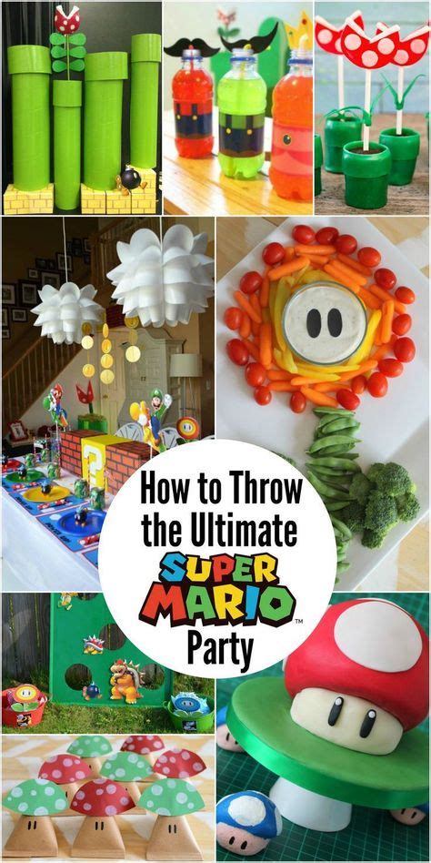 8 Kid birthday themes ideas | video games birthday, super mario bros ...