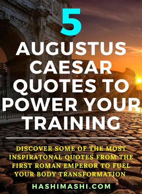 5 Great Augustus Caesar Quotes to Transform Your Life