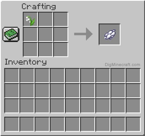 How to make White Dye in Minecraft