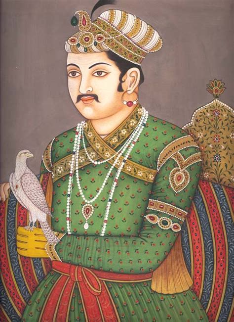 Akbar the great (1556-1605) - greatest of the Mughal emperors of India