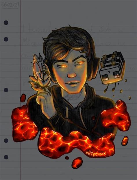 I did a drawing of George and Dream and added some cool glow to it :3 : r/DreamWasTaken