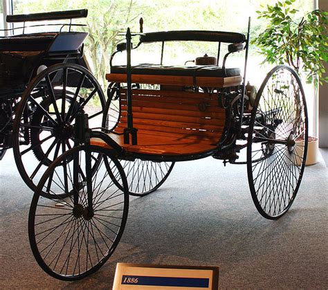 Top ten Inventions of a Century: 1885-CAR FROM GASOLINE-Karl Benz, Germany