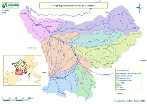 Le bassin versant de la Garonne - SMEAG