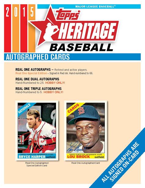 2015 Topps Heritage Baseball - Go GTS