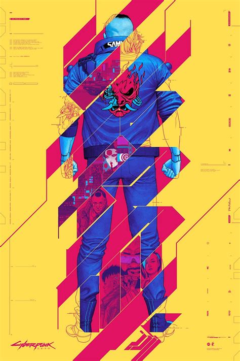 Mondo Reveals New CYBERPUNK 2077 Posters and Shirt - Nerdist