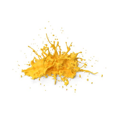 Yellow Splash PNG Images & PSDs for Download | PixelSquid - S11231533A