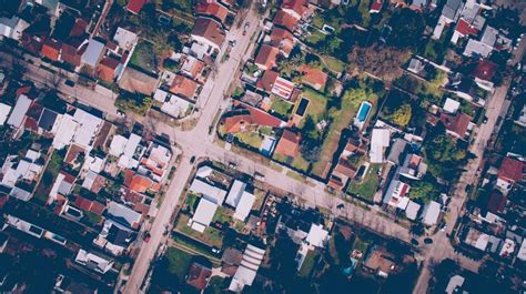 Free Stock Photo of Top View of Urban Residential Area | Download Free Images and Free Illustrations