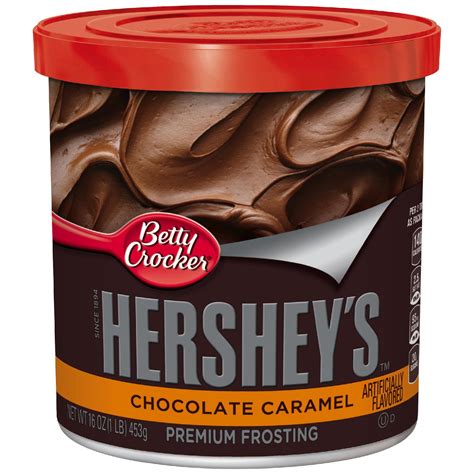 Betty Crocker Frosting, Hershey's Chocolate Caramel, 16 oz