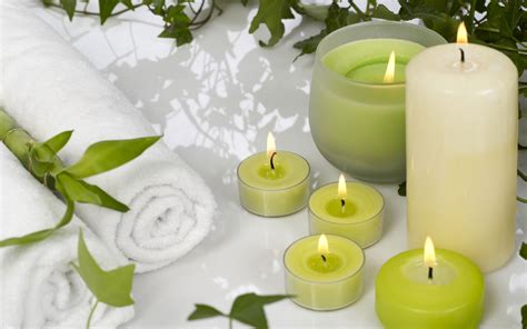 Green candles wallpapers and images - wallpapers, pictures, photos