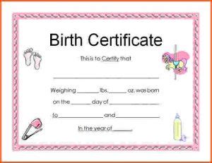 Fake Birth Certificate Maker | Template Business