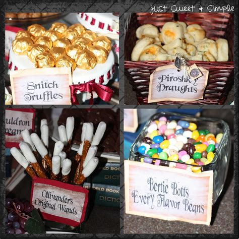 Harry Potter Party Ideas Potter Harry Party Birthday Diy Girl Themed ...