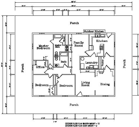 Pin on Kodiak Steel Homes Floor Plans