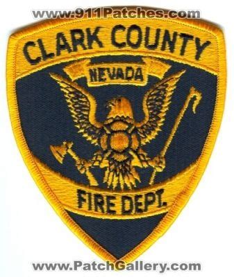 Nevada - Clark County Fire Department Patch (Nevada) - PatchGallery.com ...