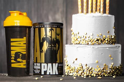 Animal puts together a limited black and gold Animal Pak for its birthday