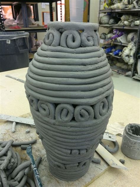 Coil pot 3/23/16 … | Coil pottery, Coil pots, Pottery techniques