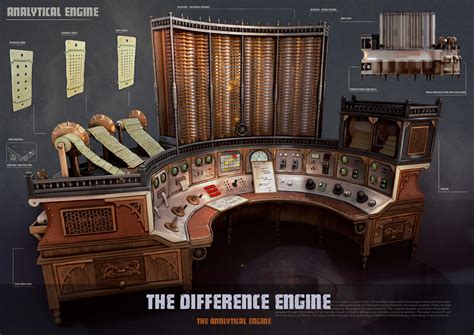 ArtStation - The Difference Engine - Analytical Engine