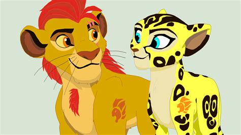 Kion and Fuli by Through-the-movies on DeviantArt