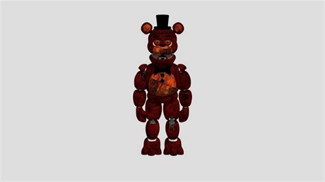 red bear -fnaf - Download Free 3D model by fnaflova [ac37aa4] - Sketchfab