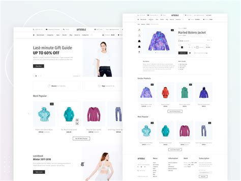 Online Fashion Store by OTAKOYI on Dribbble