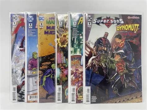 LOT OF 6 DC/Hanna-Barbera Comic Crossovers - Super Sons -Dynomutt ...