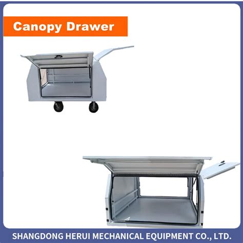 Heavy Duty Custom Made Dual Cab Canopy Aluminum Canopy - China Truck ...