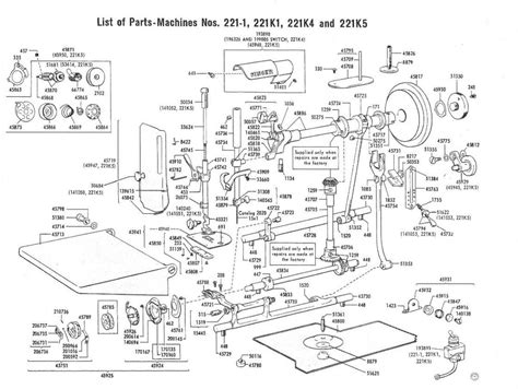 Singer Sewing Machine Schematics Diagrams Repair Diagram 130