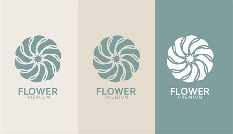 flower creative company logo design 19655481 Vector Art at Vecteezy