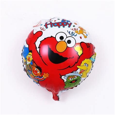 18 inch Sesame Street Round Shaped Foil Balloon - Party.my - Malaysia ...