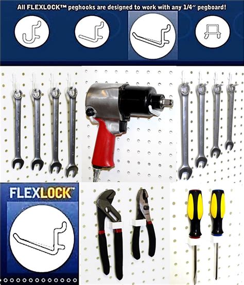 50-Pack - Mixed Pegboard Hooks | Wallpeg Store