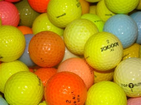 colored-practice-used-golf-balls