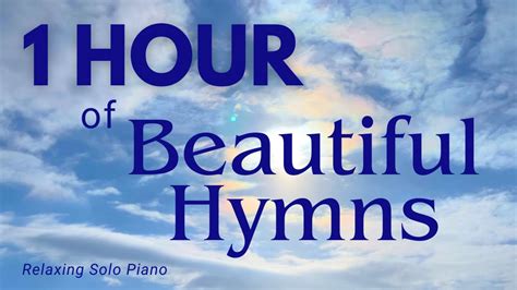 1 Hour of BEAUTIFUL Instrumental Hymns [Piano Solo] - YouTube