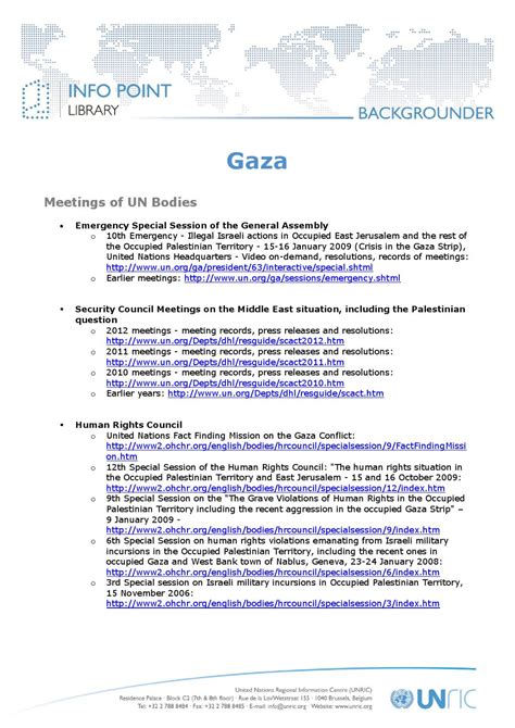 Gaza eng by UNITED NATIONS Brussels Office - Issuu