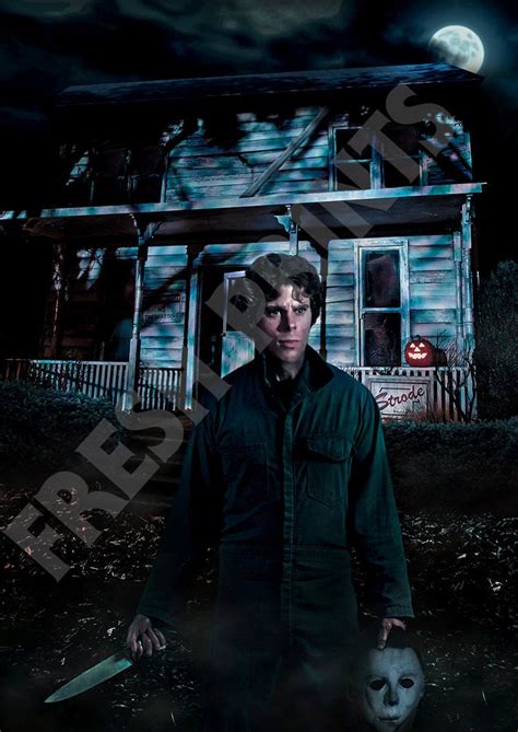 Halloween Michael Myers Unmasked Poster Print | Etsy