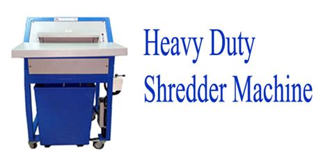 Heavy Duty Shredder Machine|Heavy Duty Industrial Shredder Machine