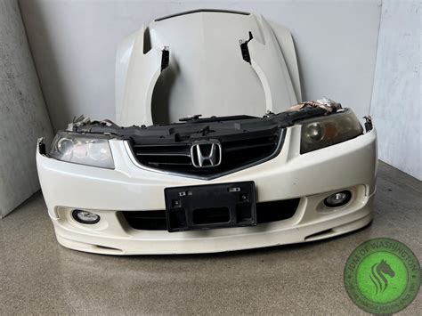 JDM 2004-2008 ACURA TSX COMPLETE WHITE FRONT END CONVERSION