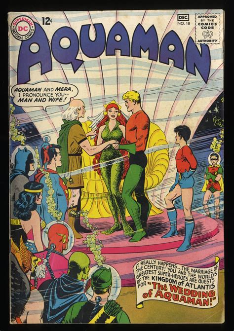 Aquaman #18 VG/FN 5.0 Wedding of Mera and Aquaman! | Comic Books ...