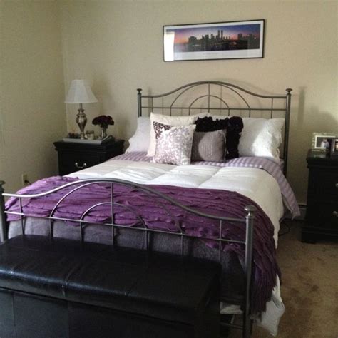 1000+ images about Purple grey bedroom on Pinterest | Rustic headboards ...