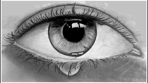 How To Draw A Eye With A Tear