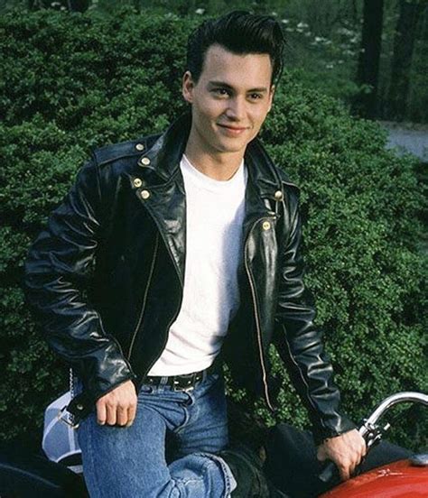 Johnny Depp Cry Baby Leather Jacket | Wade Walker Jacket - Jackets Masters