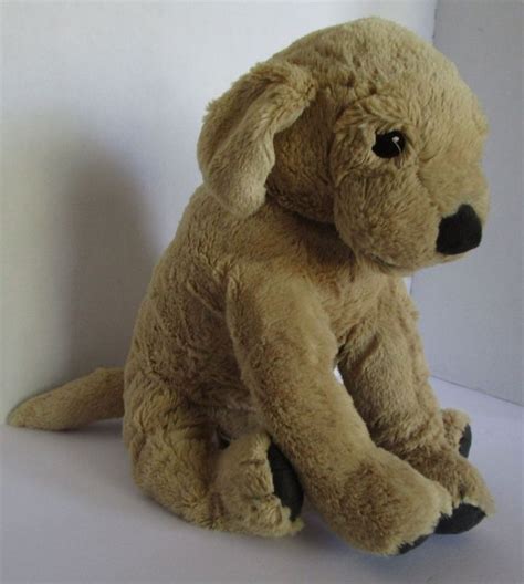 Ikea Gosig Golden Retriever Dog 14" Soft Plush Stitched Eyes Stuffed Puppy #IKEA | Teddy bear ...