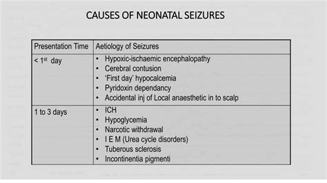 PPT - Neonatal Seizures PowerPoint Presentation, free download - ID ...