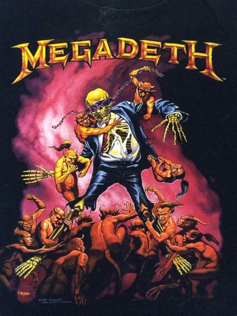 Megadeth Rust in Peace Era Artwork | Heavy metal art, Rock poster art ...